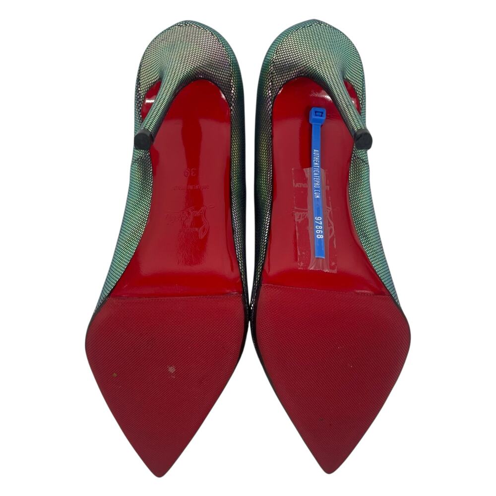 Christian Louboutin Tissu Scarabe So Kate 120 Pump Digitale Size 39 - Picture 10 of 15